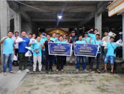 Wujud Kepedulian, Kartar Mahardika Sukowinangun Bagikan Puluhan Paket Sembako