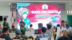 Pamit ke Awak Media, Dandim 0804/Magetan: Tulisan Wartawan Adalah Parfum Bagi Magetan