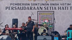 Pimpin Halal Bihalal Rayon Belotan, Agus Triyono Ajak Ribuan Warga PSHT Bersatu Kawal Program Desa dan Kabupaten