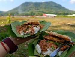 Sarapan Murah View Mewah, Gurihnya Nasi Pecel Daun Jati di Pojok Sirkuit Parang Magetan