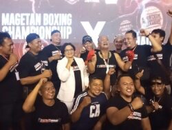 Tak ada Satu Ronde, Sang Agus Menang KO Lawan Jarno di Debut Mabox Shaduk Jotosh GOR Ki Mageti