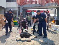 Kejari Magetan Musnahkan Barang Bukti 36 Perkara, Dari Sabu Hingga Rokok Ilegal