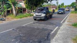 Gerak Cepat, Tim URC DPUPR Magetan Tangani Jalan Berlubang di Milangasri Panekan