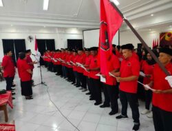 Konsolidasi Mesin Partai Dimulai dari Tingkat Kecamatan, DPC PDI Perjuangan Magetan Lantik 18 PAC