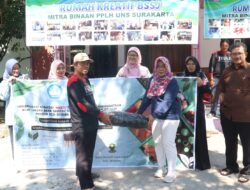 Sinergi Berkelanjutan, Tim FMIPA UNS Bantu Alat Kerajinan dan Inovasi Maggot ke BSSJ Magetan