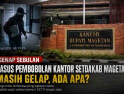 Sebulan Berlalu, Kasus Pembobolan Kantor Setdakab Magetan Masih Misterius
