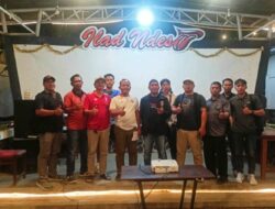 Riyono Caping Nobar Timnas Indonesia Bersama Media Magetan, Tetap Semangat Meski Garuda Gagal Lolos