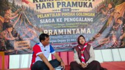 MIN 3 Magetan Gelar Kemah Pramuka, Latih Kedisiplinan dan Kemandirian Siswa