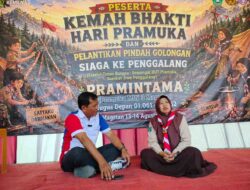 MIN 3 Magetan Gelar Kemah Pramuka, Latih Kedisiplinan dan Kemandirian Siswa