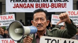Aktivis Tolak Rencana Pembangunan Kampus Unesa di Pusat Kota Magetan