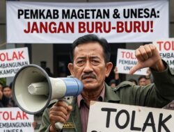 Aktivis Tolak Rencana Pembangunan Kampus Unesa di Pusat Kota Magetan
