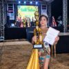 Bawa Pesona Batik ke Panggung, Angela Cristiyani Sabet Juara Favorit