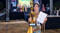 Bawa Pesona Batik ke Panggung, Angela Cristiyani Sabet Juara Favorit