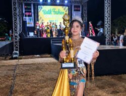 Bawa Pesona Batik ke Panggung, Angela Cristiyani Sabet Juara Favorit