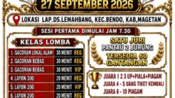 Lomba Burung P4LSI Korwil Magetan Digelar, Lettu Budi Ajak Warga Meriahkan