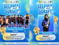 Panen Piala di O2SN dan Literasi, Siswa SMPN 1 Panekan Harumkan Nama Sekolah