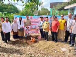 Groundbreaking Markas DPD PKS Magetan, Riyono Caping Dorong Penguatan Organisasi