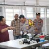 Kapolres Magetan Sambangi Pabrik Tekstil di Sukomoro, Dorong Penambahan Tenaga Kerja Lokal