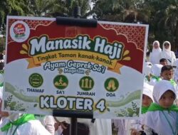 1.300 Anak Ikuti Manasik Haji, Ayam Geprek Sa’i Tunjukkan Kepedulian pada Pendidikan